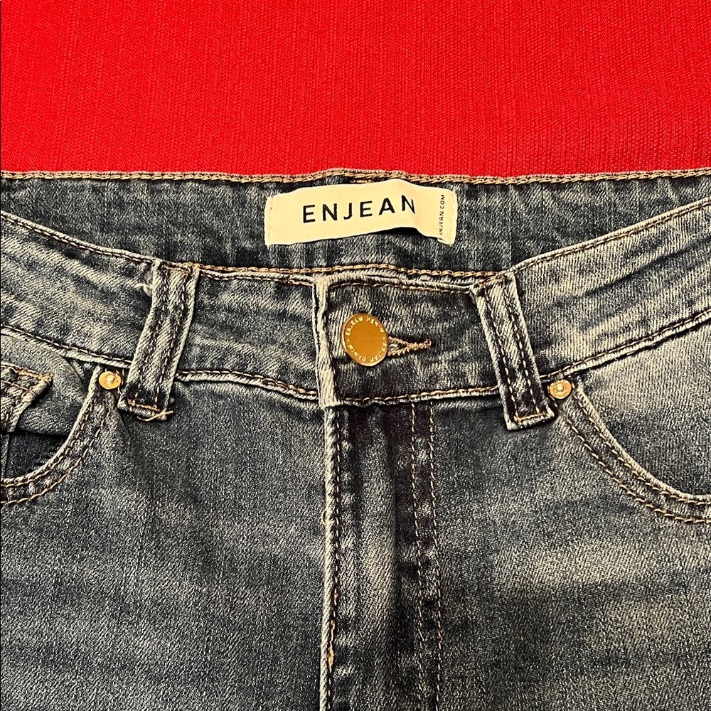 Enjean Women's blue Flare Jeans